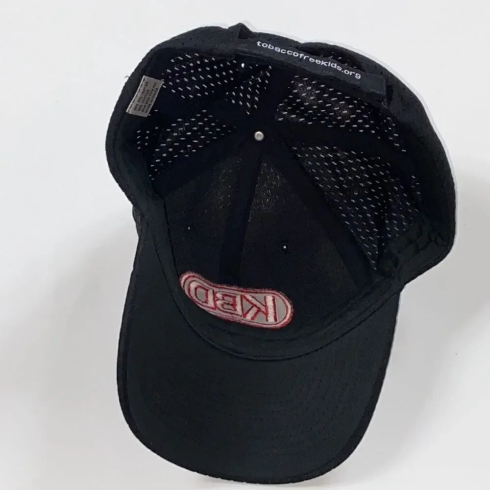 The Game PRO Black Cap with Red KBD Logo Unisex Size L